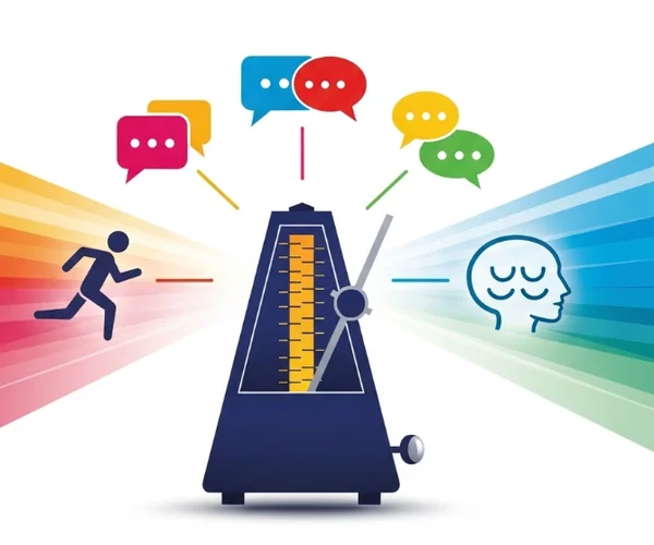 Le métronome impacte la forme physique, la parole et la concentration.
