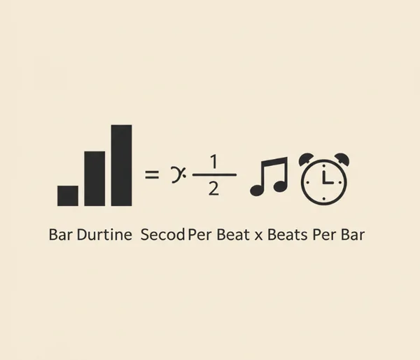 Calculating bar duration with BPM and time signature