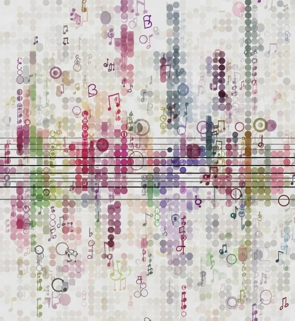 Graphic of integrated ghost notes and displaced beats